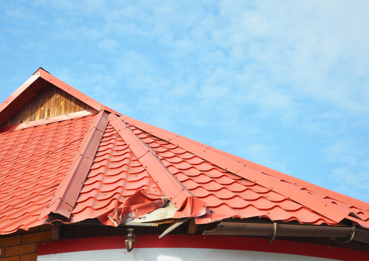 roof damage metal roof repairs